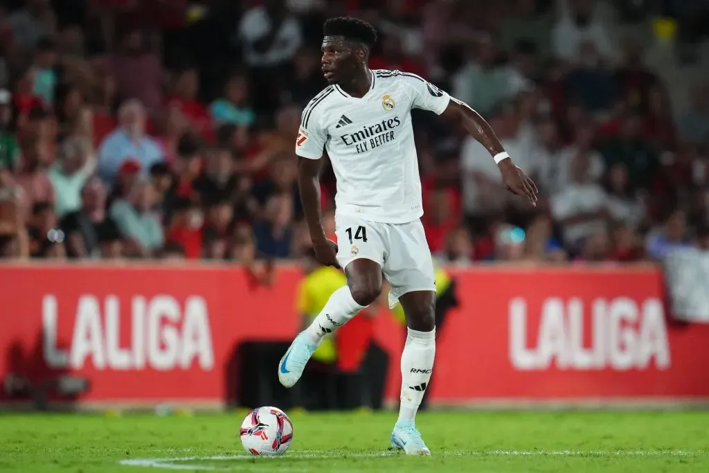 Tchouaméni em campo pelo Real. Foto: IMAGO / Pressinphoto