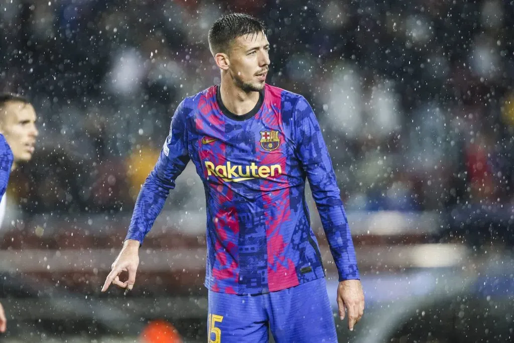 Lenglet em ação pelo Barcelona