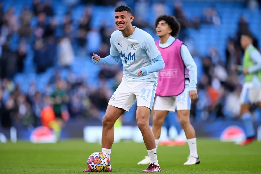 Nunes em ação pelo Man City. (Photo by Stu Forster/Getty Images)