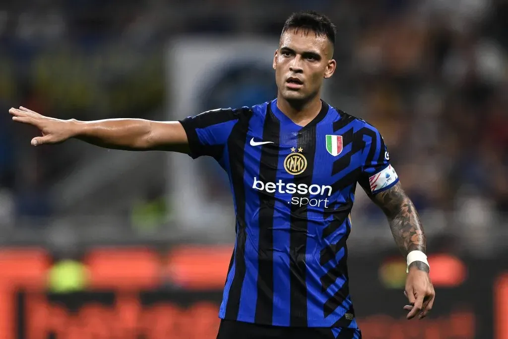 Lautaro Martinez com a camisa da Inter. Foto: IMAGO / Image Photo