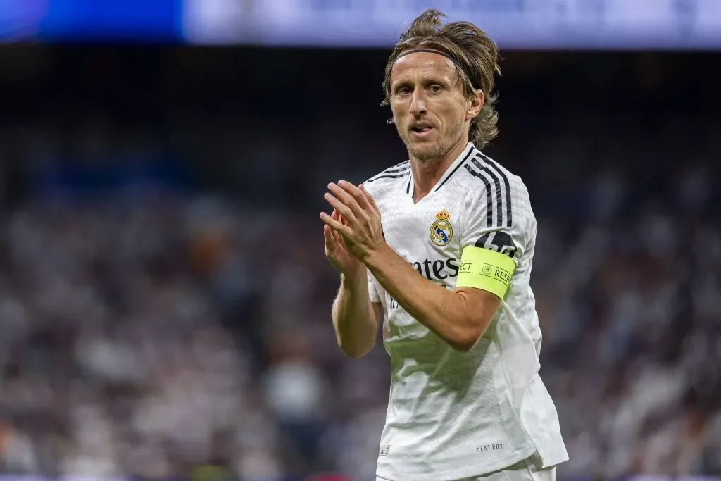 Segundo jornalista, o Real Madrid tem a certeza de que Modric vai deixar o clube em junho, caso não se aposente antes da seleção. foto: IMAGO / Alberto Gardin