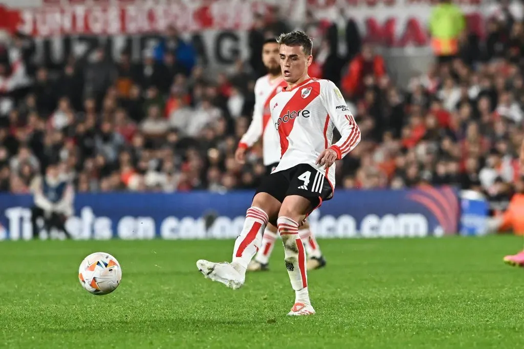 Nicolás Fonseca com a camisa do River Plate. Foto: ZUMA Press Wire.