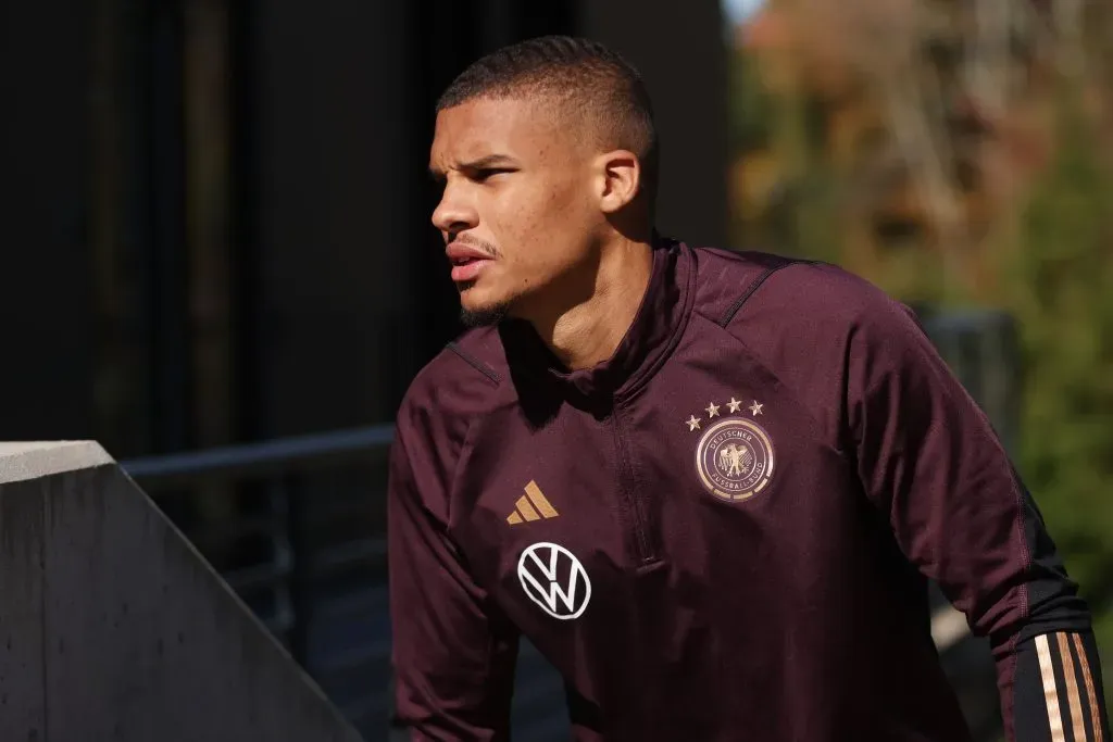 Malick Thiaw é o alvo do Bayer Leverkusen (Foto: Alex Grimm/Getty Images)