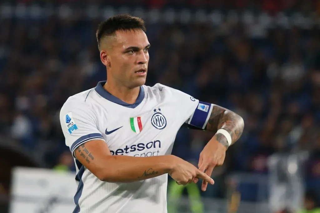 PSG ainda tem interesse em Lautaro Martínez, da Inter de Milão (Photo by Paolo Bruno/Getty Images)