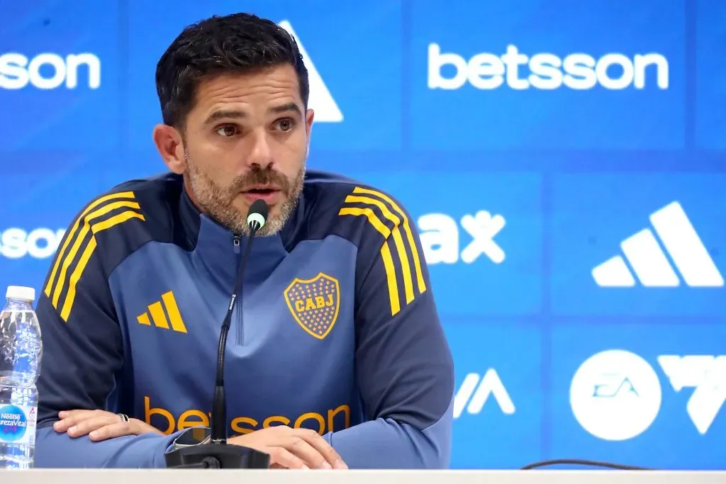 Fernando Gago é o treinador do Boca Juniors. Foto: Marcos Brindicci/Getty Images