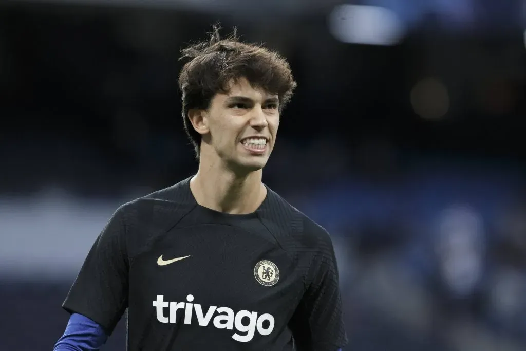 João Félix com a camisa do Chelsea. Foto: IMAGO/Guillermo Martinez.