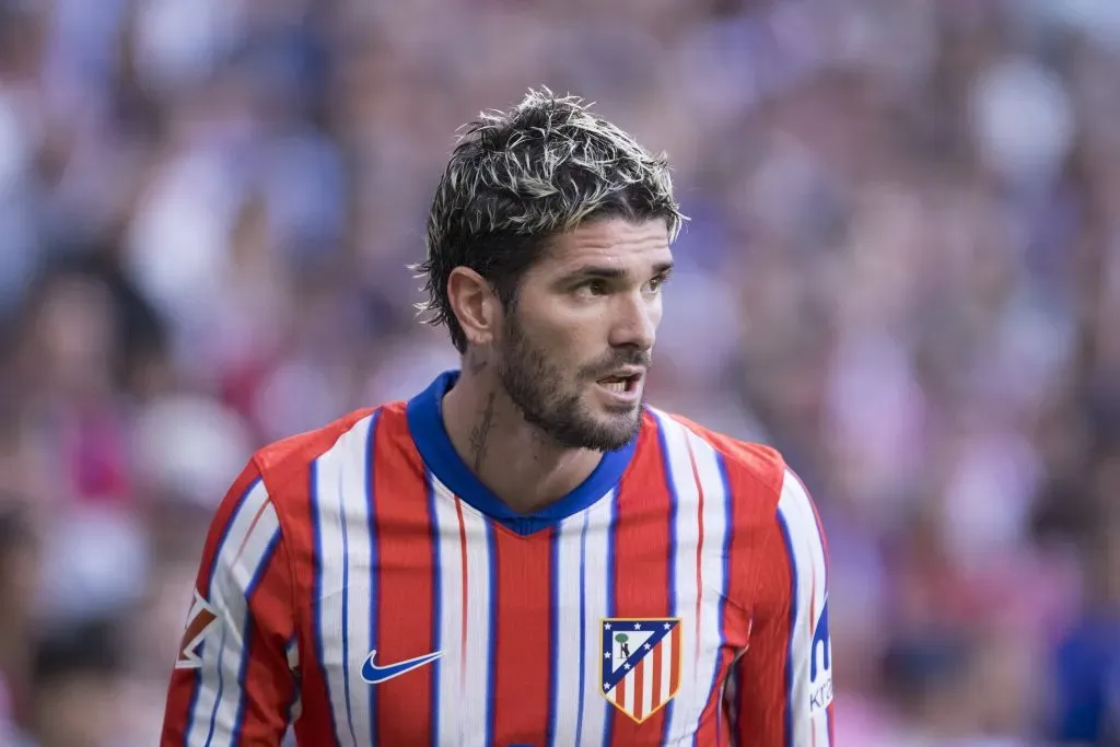 Argentino Rodrigo de Paul pode deixa o Atlético de Madrid. Ele é alvo da Inter de Milão. Foto: IMAGO / Guillermo Martinez