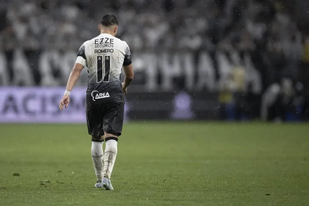 Romero com a camisa do Corinthians. Foto: IMAGO / Fotoarena.