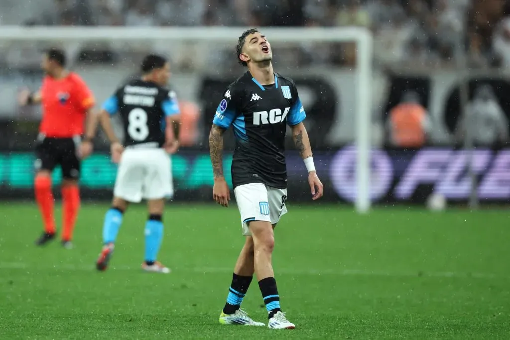 Gastón Martirena na partida contra o Corinthians. (Photo by Alexandre Schneider/Getty Images)