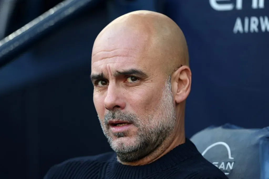 Guardiola está em fim de contrato. (Photo by Carl Recine/Getty Images)