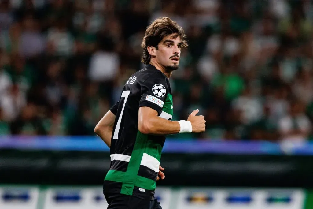 Atacante Trincão, do Sporting, que trabalhava com Rúben Amorim. foto: IMAGO / ZUMA Press Wire