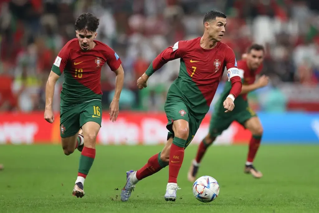 Vitinha é oferecido ao Barcelona. (Photo by Michael Steele/Getty Images)