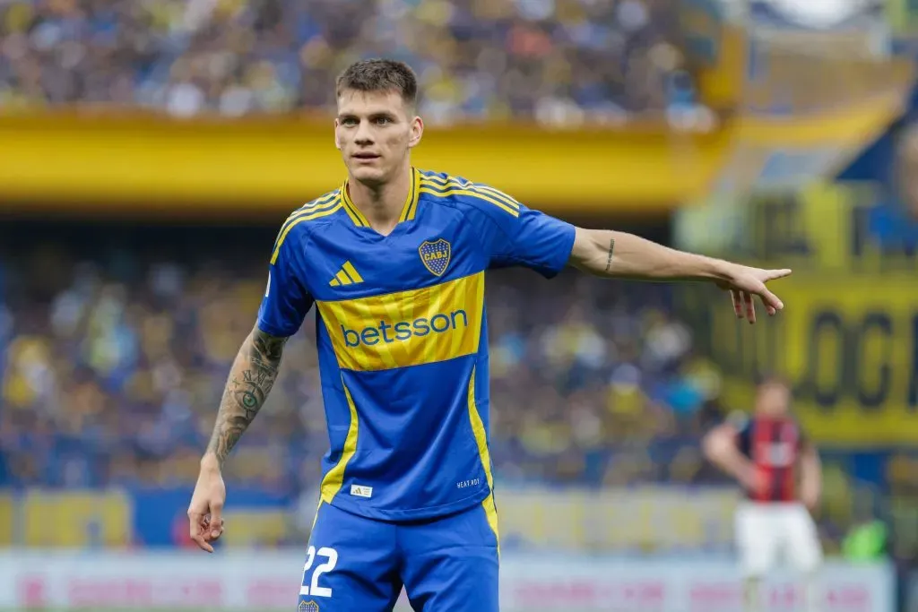 Kevin Zenon com a camisa do Boca Juniors. Foto: IMAGO / Nur Photo.