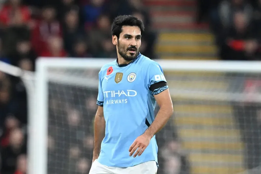 Gündoğan com a camisa do Manchester City. Foto: IMAGO / Pro Sports Photo.