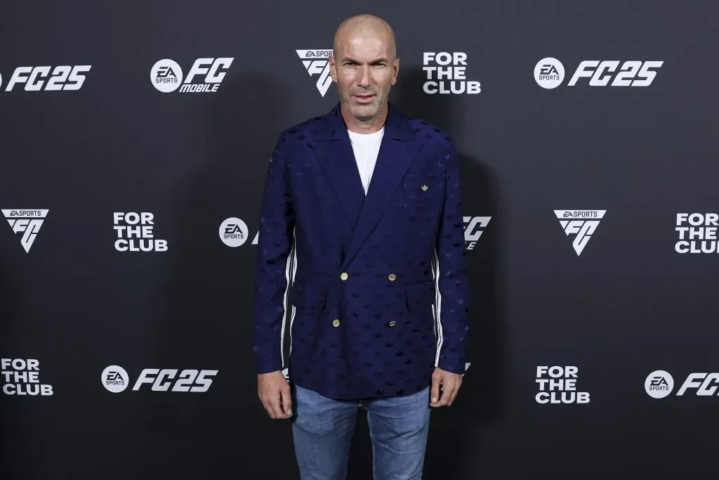 Zidane segue sem clube. (Photo by Pablo Cuadra/Getty Images for EA SPORTS FC™ 25)