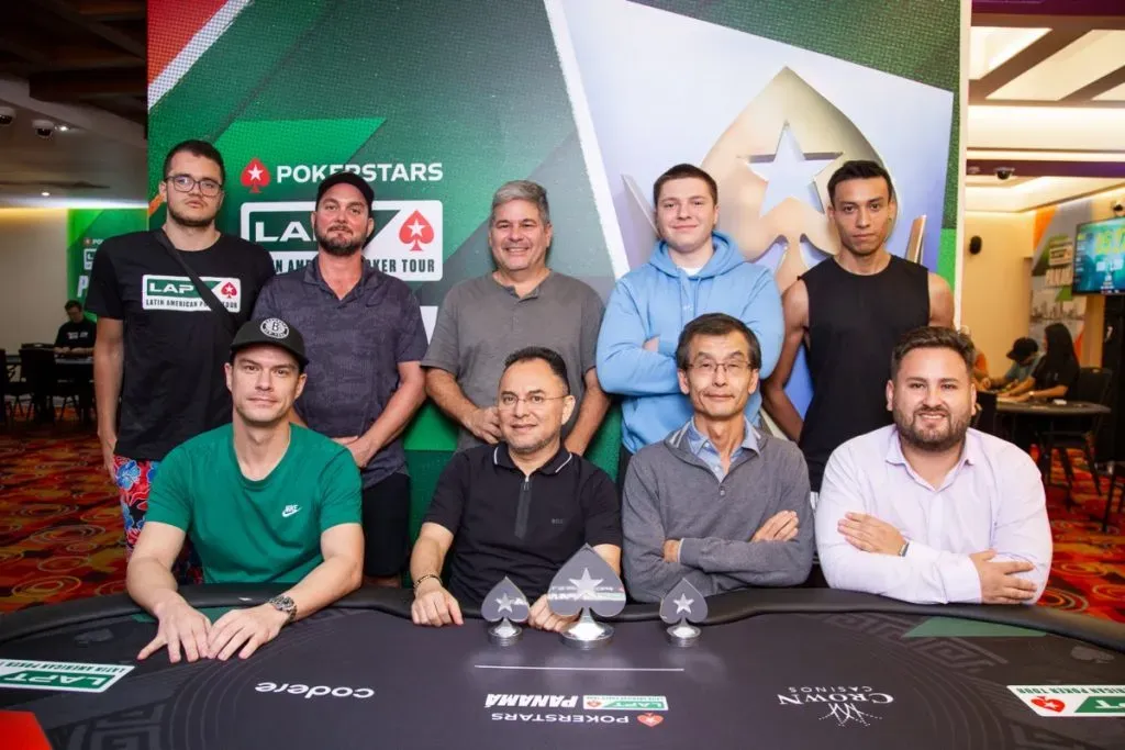 Mesa Final do Dealers Choice NLH/PLO do LAPT Panamá