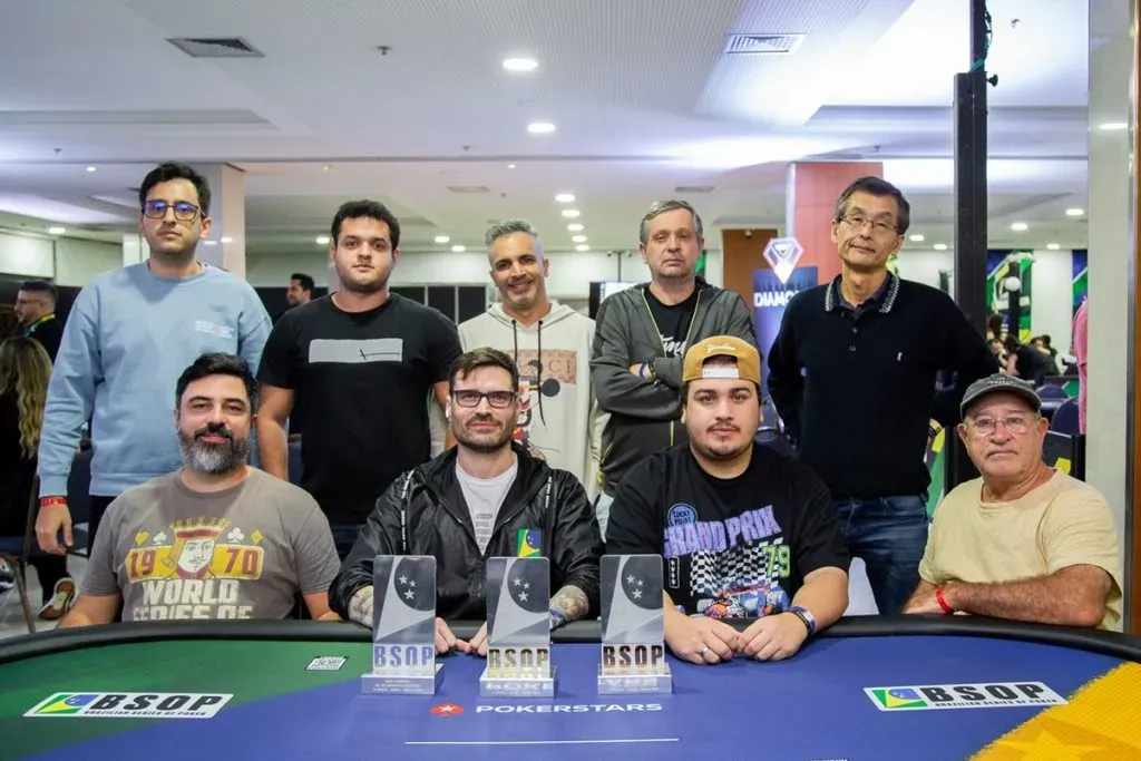 Mesa final do PL Omaha Turbo PKO do BSOP Natal