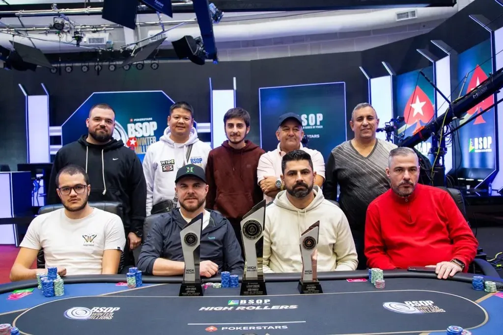 Mesa final do 1-Day High Roller do BSOP Winter Millions