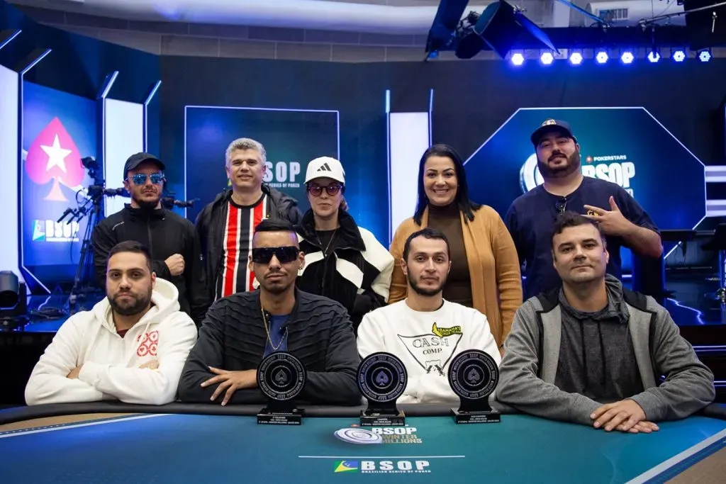 Mesa final do Meia Milha do BSOP Winter Millions