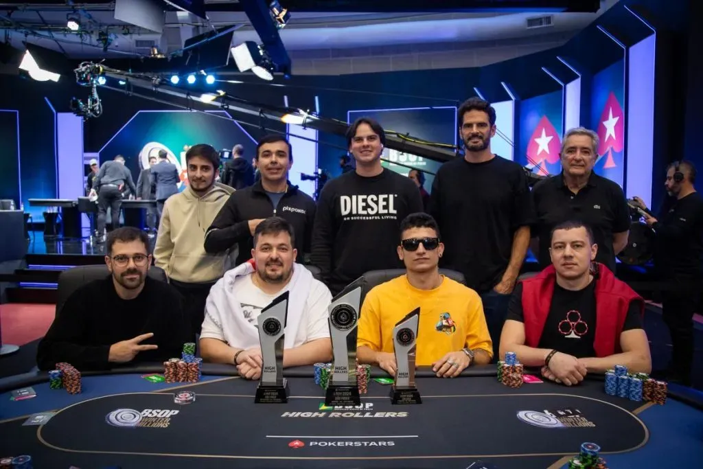 Mesa final do High Roller - BSOP Winter Millions