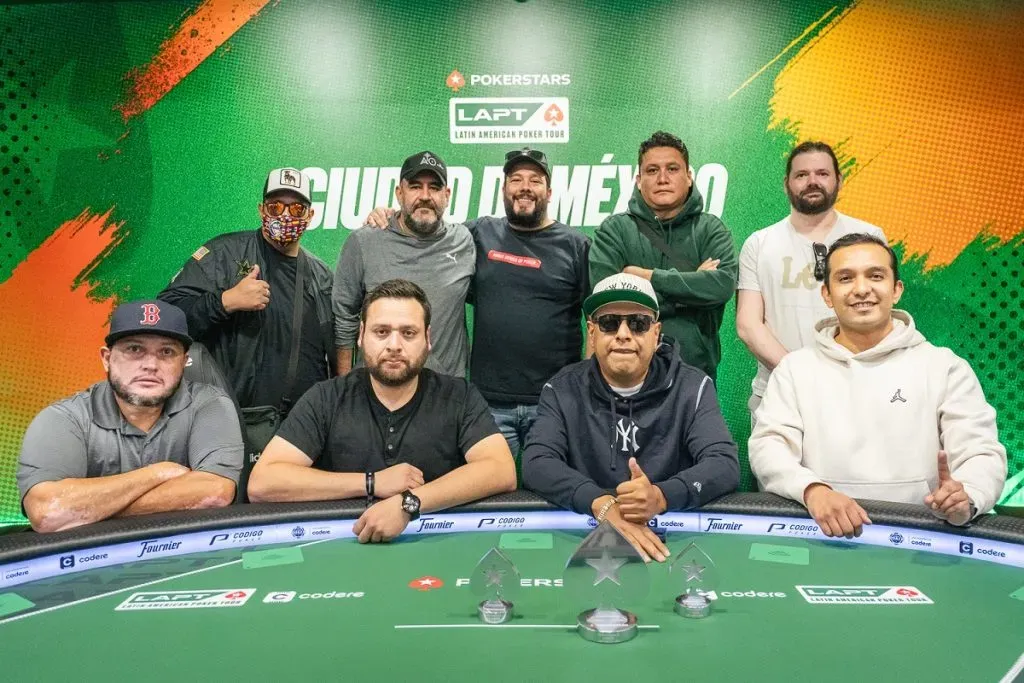 Mesa Final do NLH Turbo KO do LAPT Cidade do México