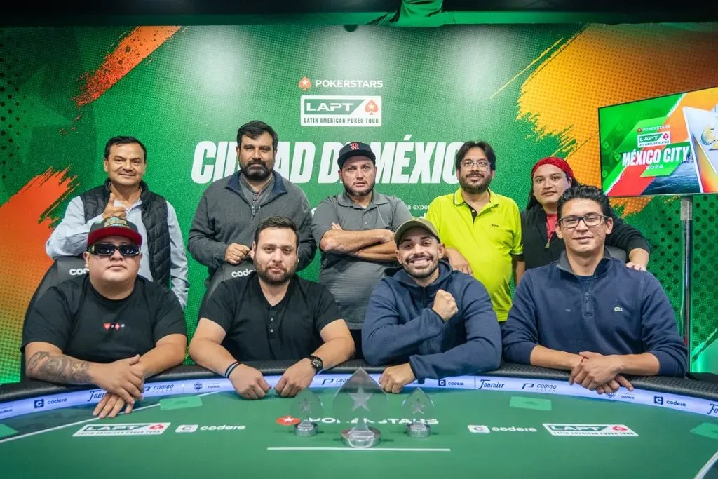 Mesa Final NLH Turbo 5K do LAPT Cidade do México