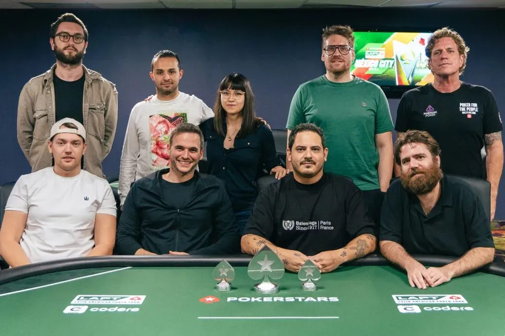 Mesa Final do High Roller Single Day do LAPT CIdade do México