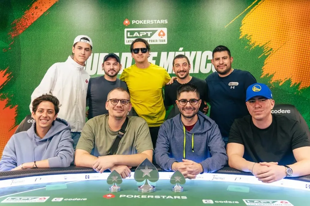 Mesa Final do Big Stack do LAPT Cidade do México