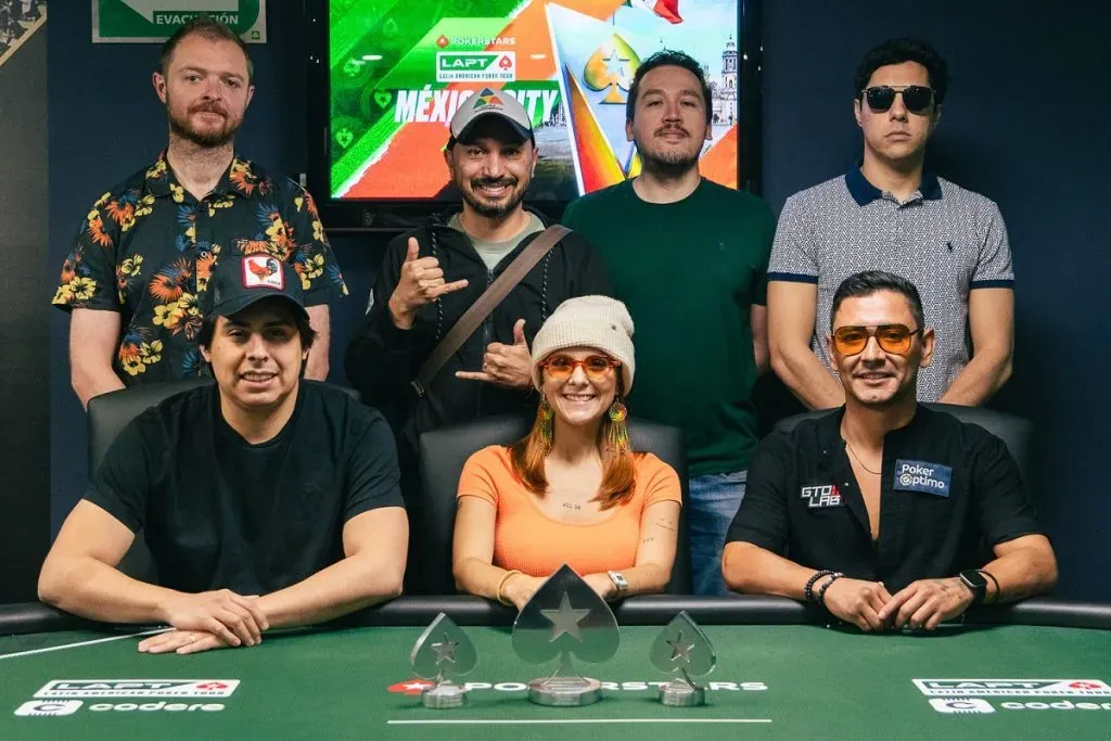 Mesa Final do 6-Max Mystery KO do LAPT Cidade do México