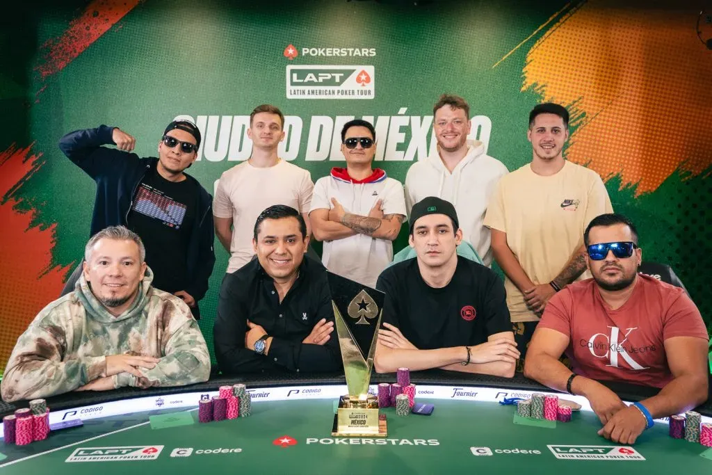 Mesa Final do Main Event do LAPT Cidade do México