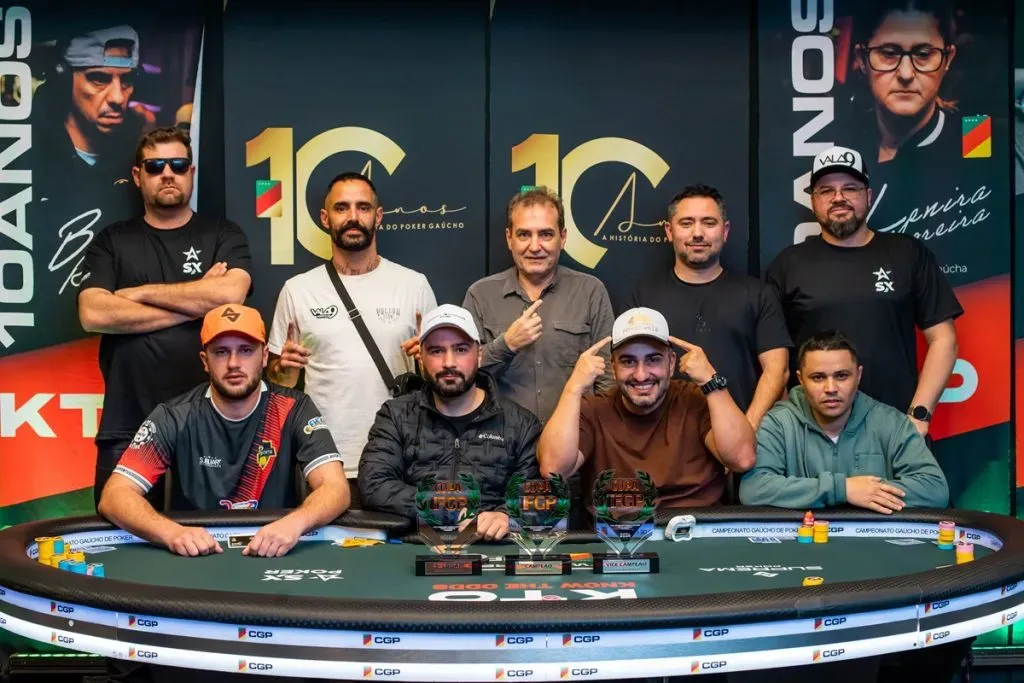 Mesa final do NL Hold’em FGP do CGP Capital