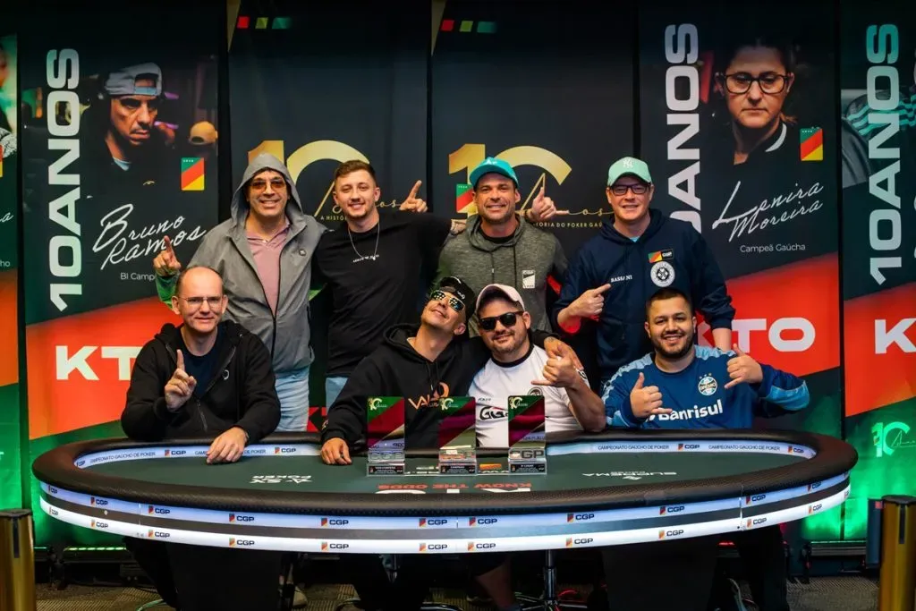 Mesa final do PLO Turbo KO do CGP Capital