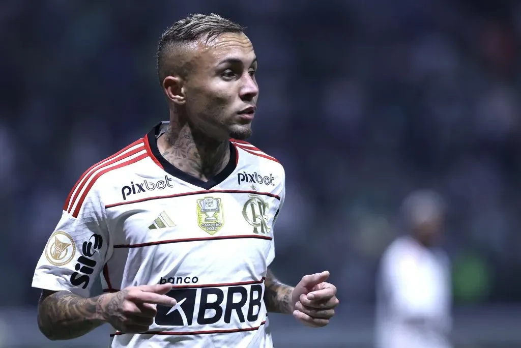 SP – SAO PAULO – 08/07/2023 – BRASILEIRO A 2023, PALMEIRAS X FLAMENGO – Everton Cebolinha  -Foto: Marcello Zambrana/AGIF