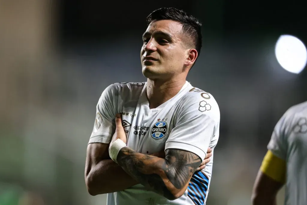 Cristaldo jogador do Grêmio- Foto: Gilson Lobo/AGIF