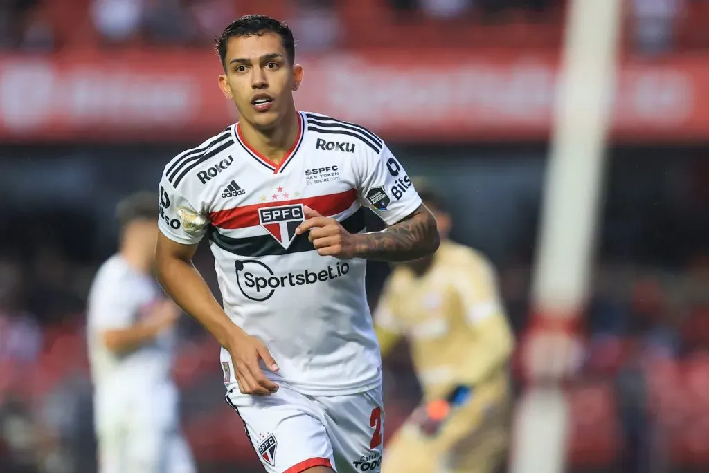 Igor Vinícius no jogo contra o Fortaleza, Campeonato Brasileiro de 2022. Foto: Marcello Zambrana/AGIF