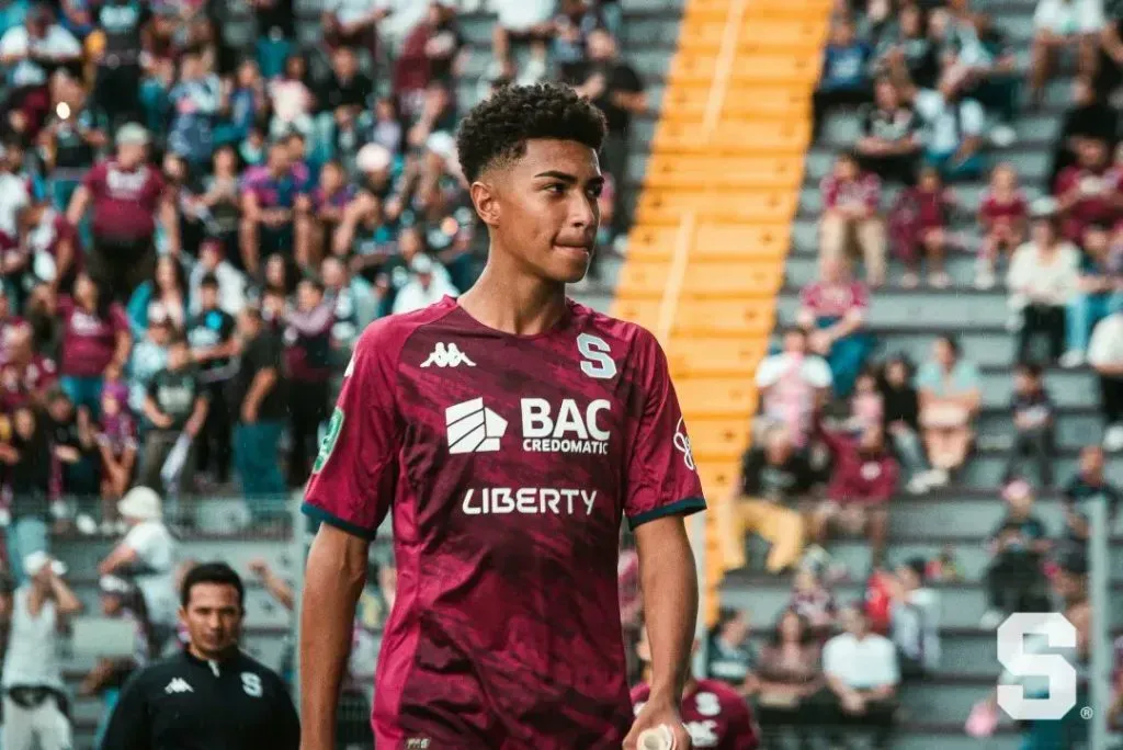 Kenay Myrie tiene un enorme futuro (Saprissa).