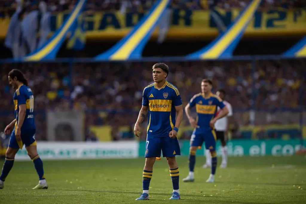 Exequiel Zeballos, en Boca. (Imago)