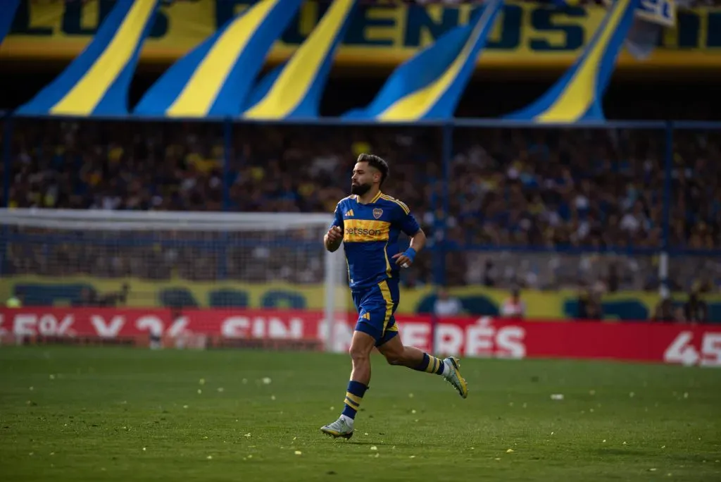 Milton Giménez, en Boca.