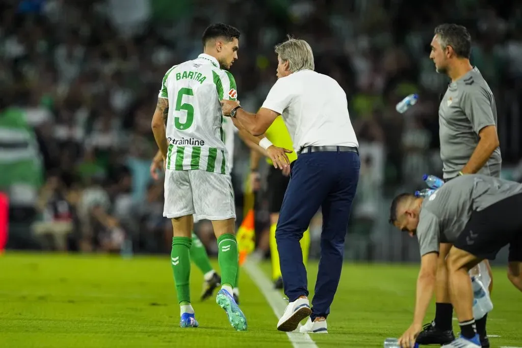 Pellegrini y Betis contra Girona.