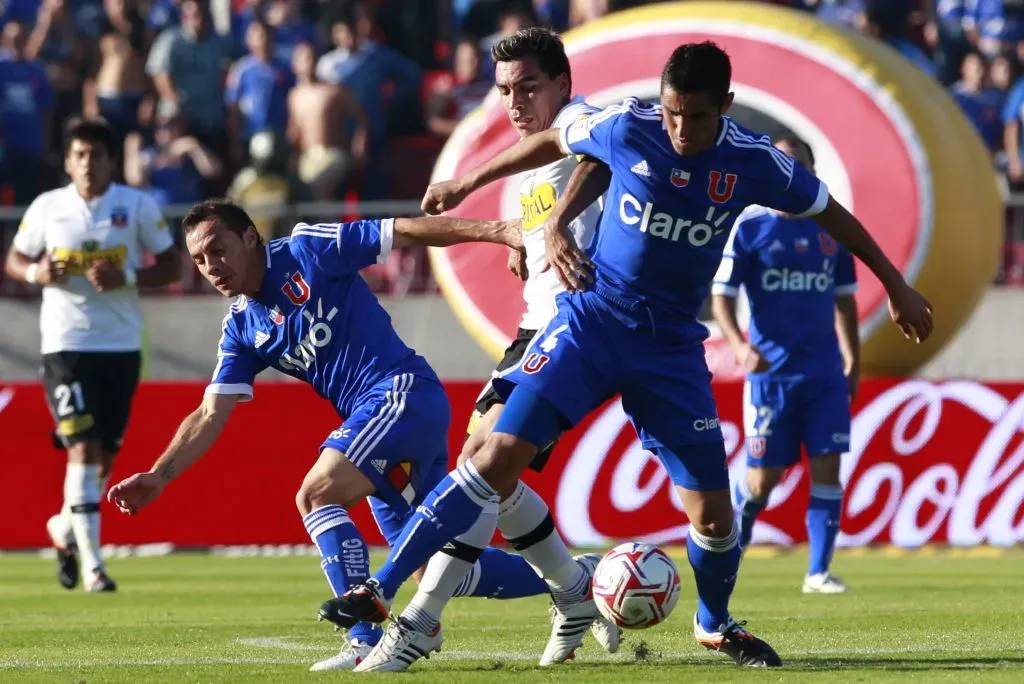 Osvaldo González es otro de los que se esperaba Charles Aránguiz en la U. Foto:  MARCELO HERNANDEZ/PHOTOSPORT