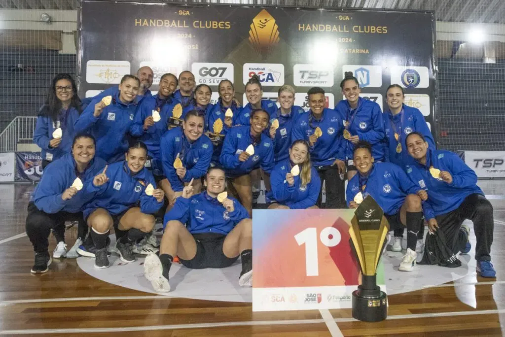 Taubaté fue campeón del torneo femenino 2024. (Germán Páez – COSCABAL).