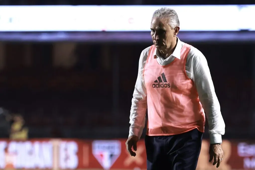 Tite, técnico do Flamengo. Foto: Marcello Zambrana/AGIF