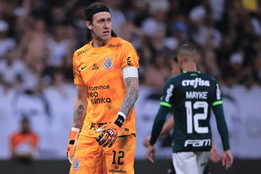 Cássio atuando pelo Corinthians. Foto: Ettore Chiereguini/AGIF