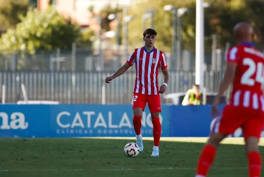 Gerónimo Spina, el argentino que Diego Simeone citó para la Champions League. (Foto: Instagram @gero_spina)