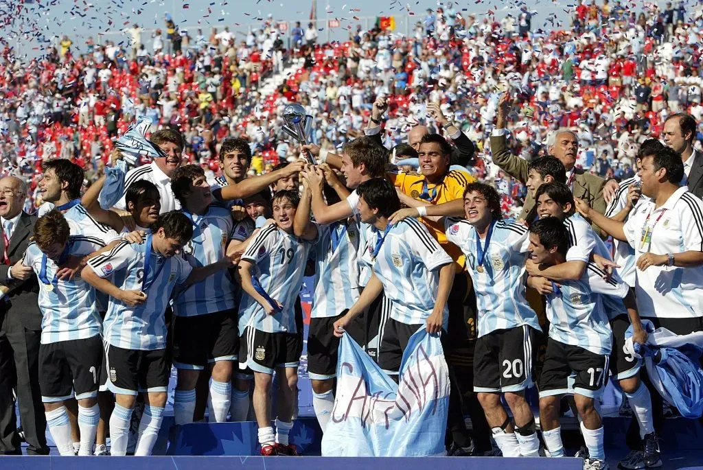 Argentina es el país con más Mundiales Sub 20. Foto: Getty Images