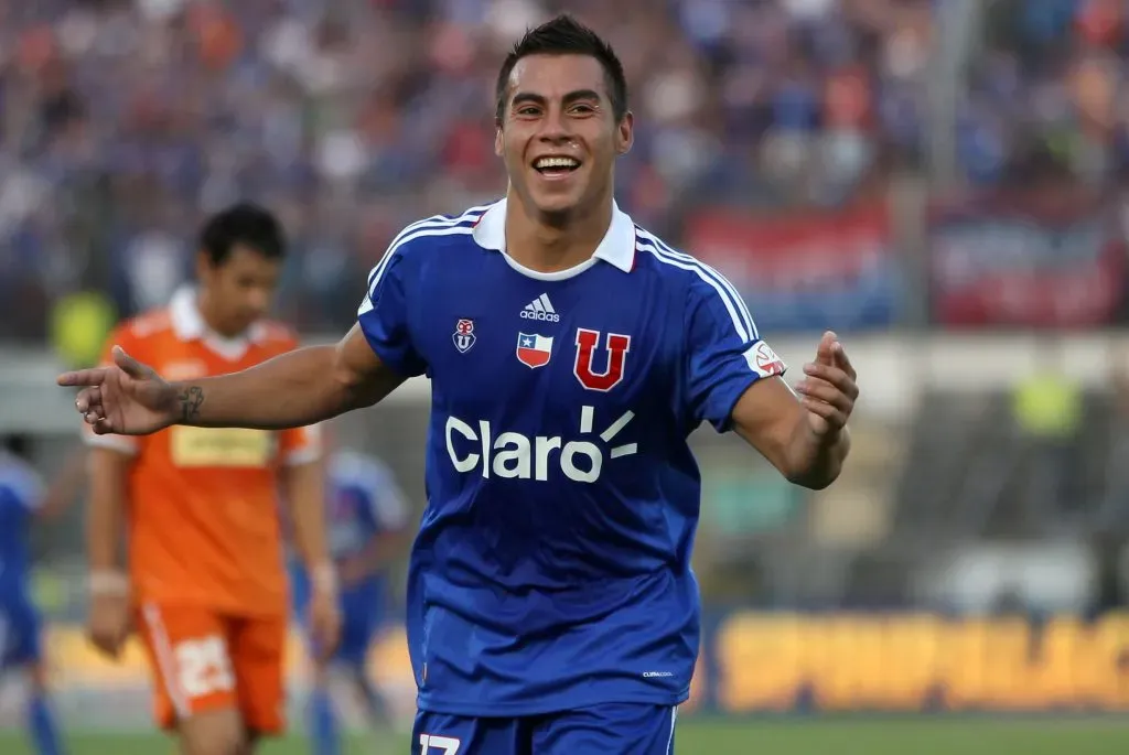 Eduardo Vargas será anunciado el viernes por U de Chile .FOTO:  ANDRES PINA/PHOTOSPORT