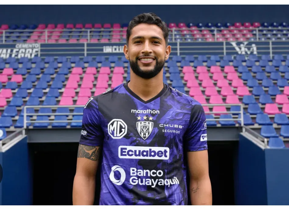 Jeison Medina fue el fichaje estelar de Independiente del Valle. (Foto: @IDV_EC)