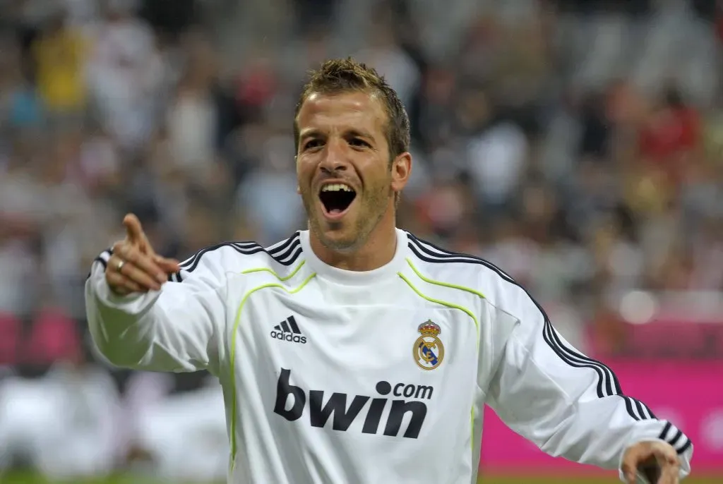 Rafael van der Vaart en su etapa con el Real Madrid (Imago)