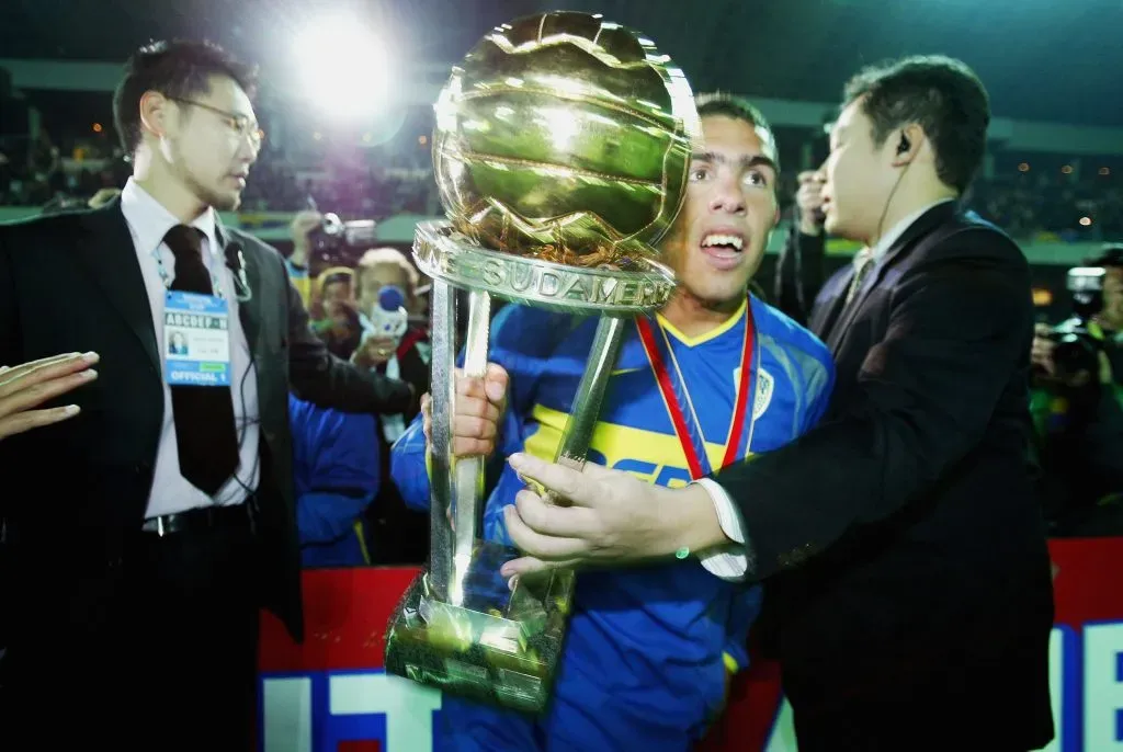 Tevez terminó consolidándose en 2003. Garcés ya lo había observado en 2001. Imagen: Getty.