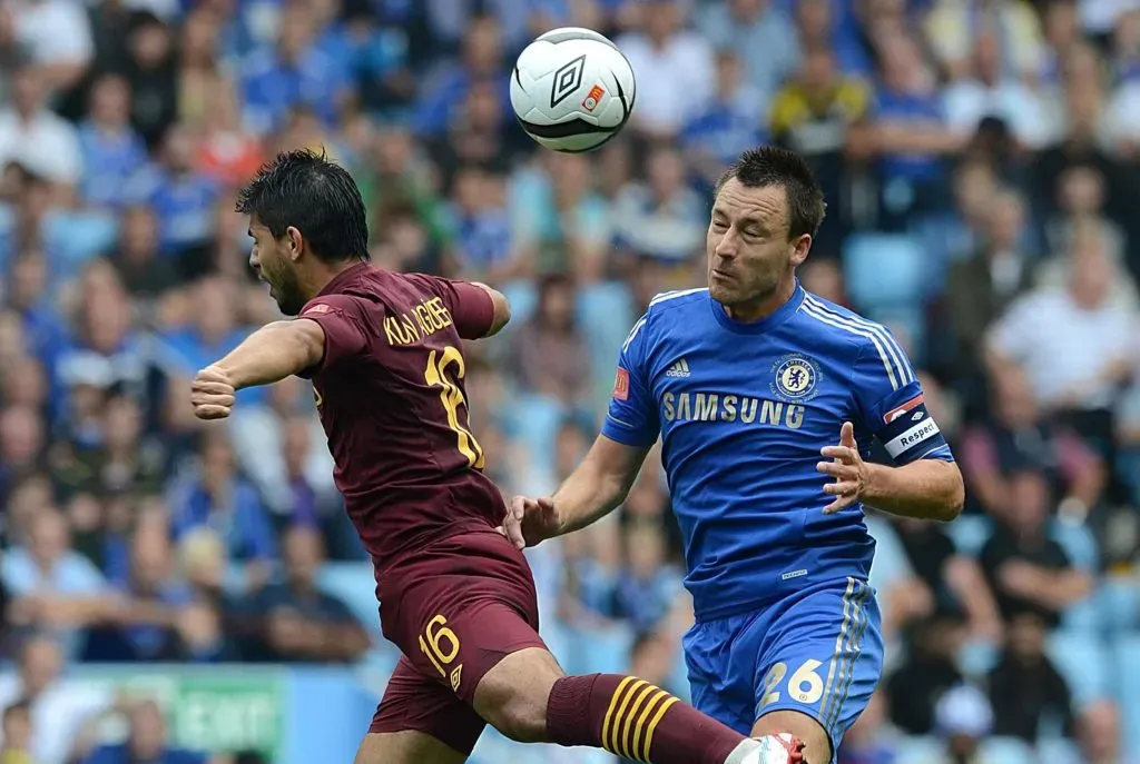 Terry recordó al Kun Agüero como un delantero muy difícil de enfrentar.